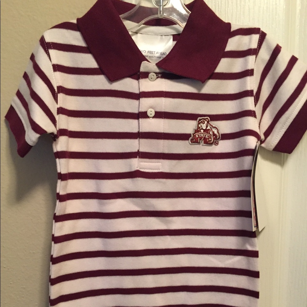 MS State Bulldogs Infant Romper, NWT